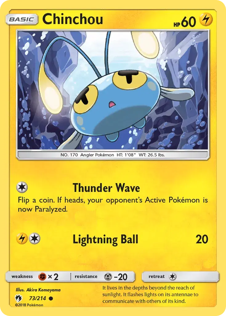 Chinchou Lost Thunder 73