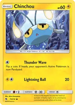 Chinchou Lost Thunder