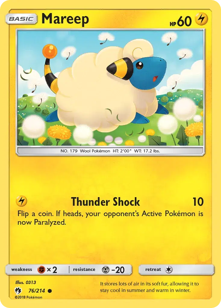 Mareep Lost Thunder 76