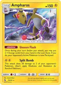 Ampharos Lost Thunder
