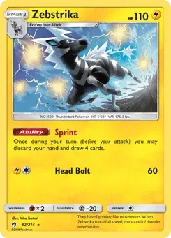 Zebstrika Lost Thunder
