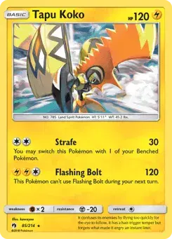 Tapu Koko Lost Thunder