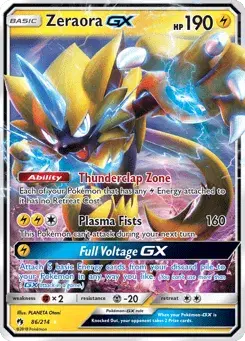 Zeraora-GX Lost Thunder