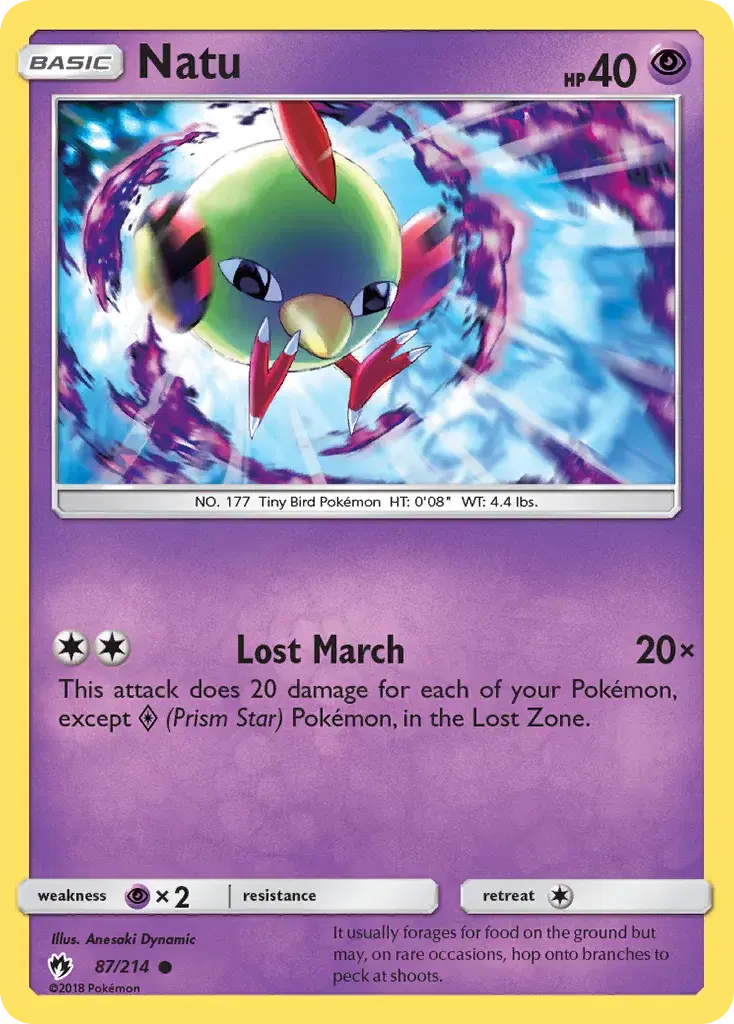 Natu Lost Thunder 87