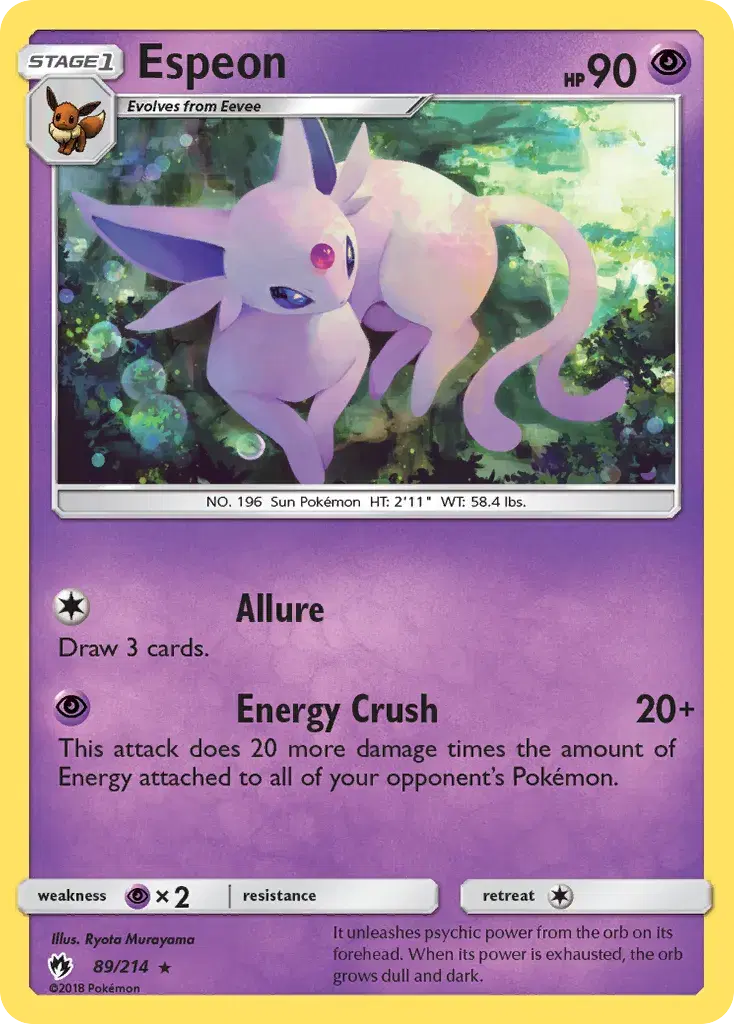 Espeon Lost Thunder 89