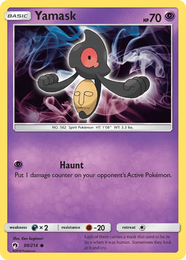 Yamask Lost Thunder 99