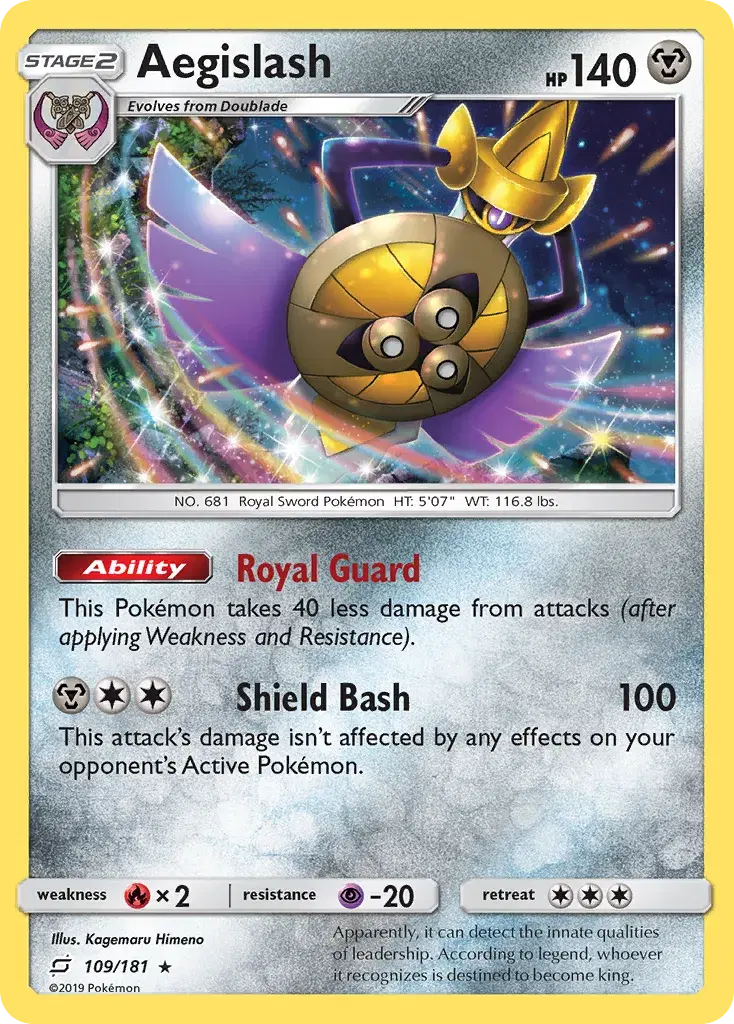Aegislash Team Up 109