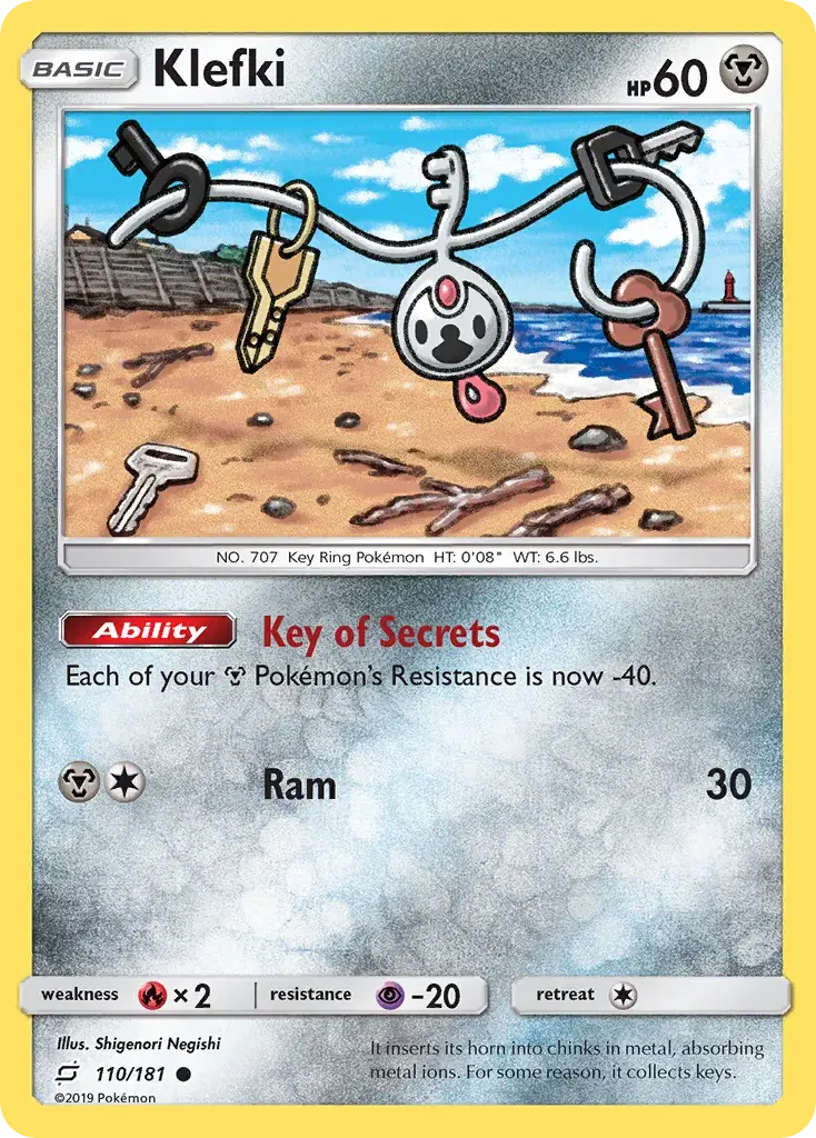 Klefki Team Up 110