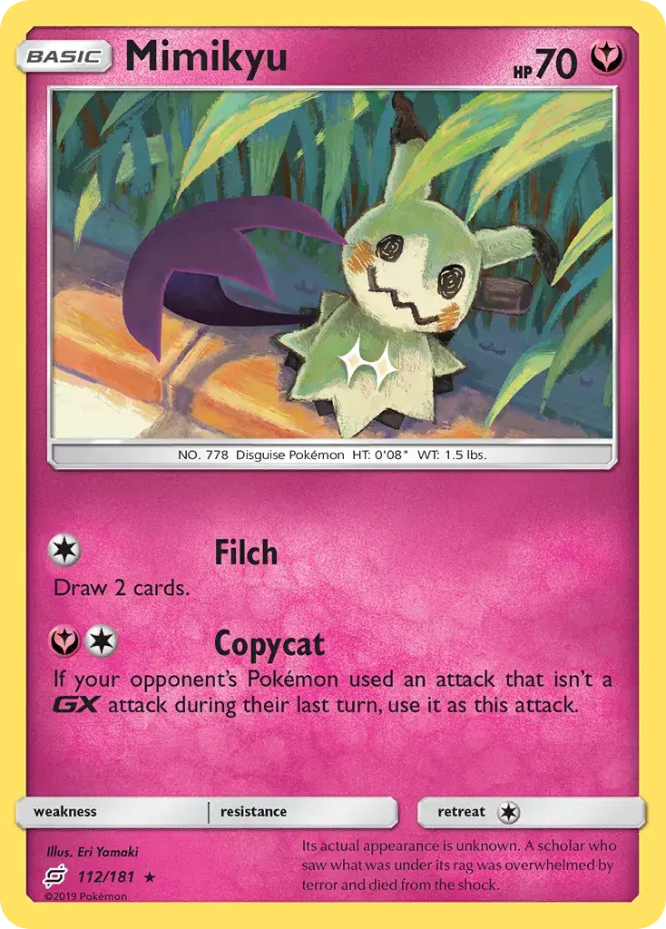 Mimikyu Team Up 112