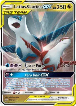 Latias & Latios-GX Team Up
