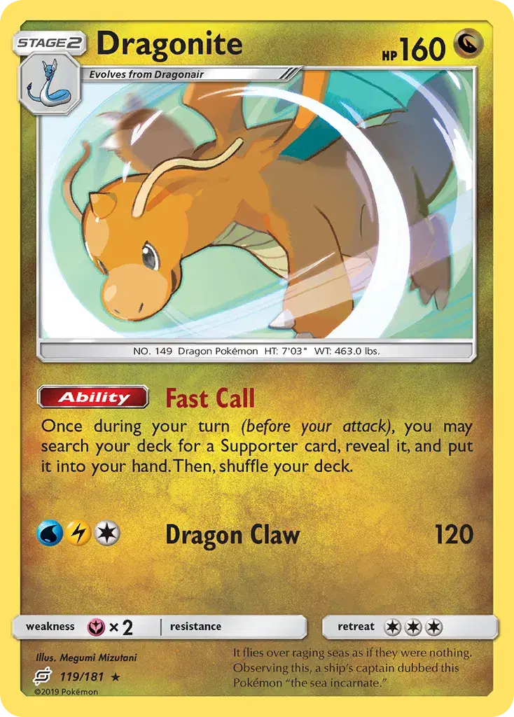 Dragonite Team Up 119