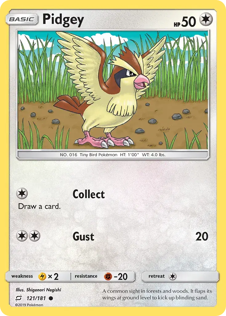 Pidgey Team Up 121