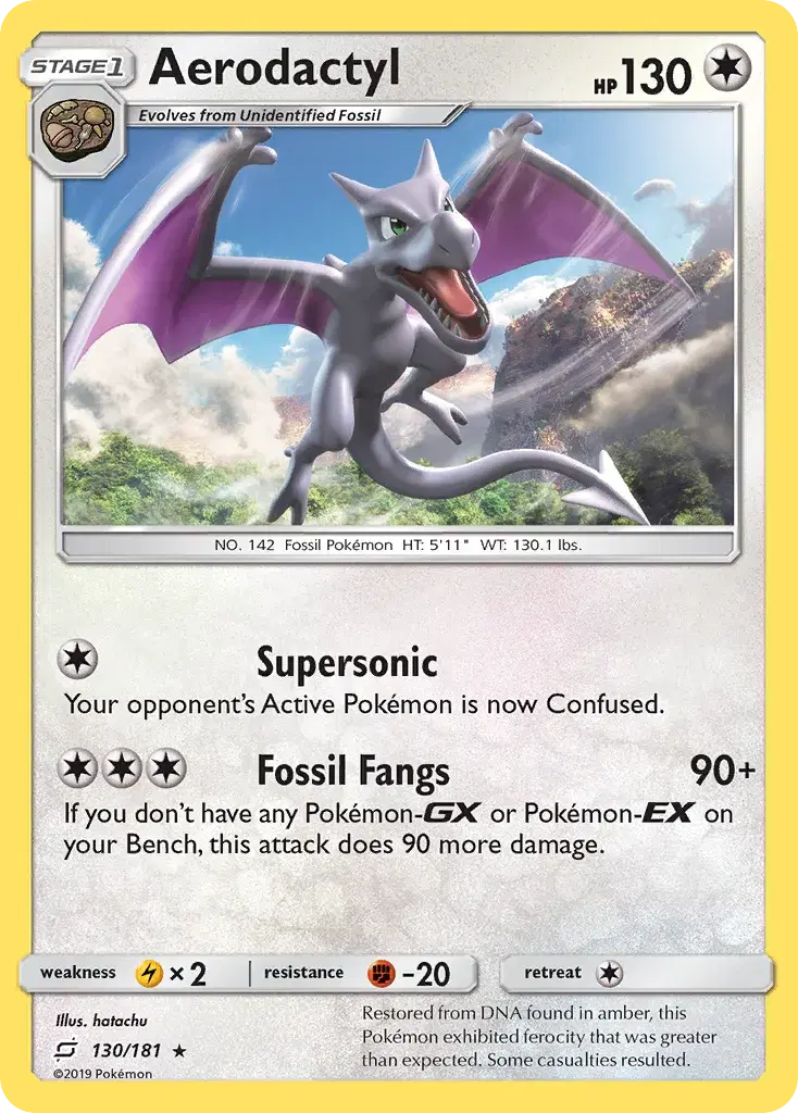 Aerodactyl Team Up 130