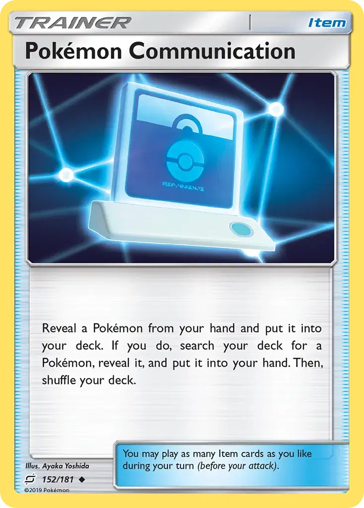 Pokémon Communication Team Up 152