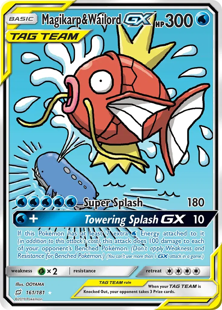 Magikarp & Wailord-GX Team Up 161