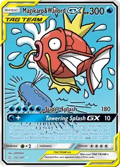 Magikarp & Wailord-GX #161