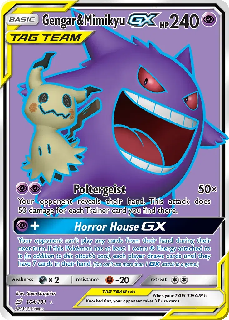 Gengar & Mimikyu-GX Team Up 164