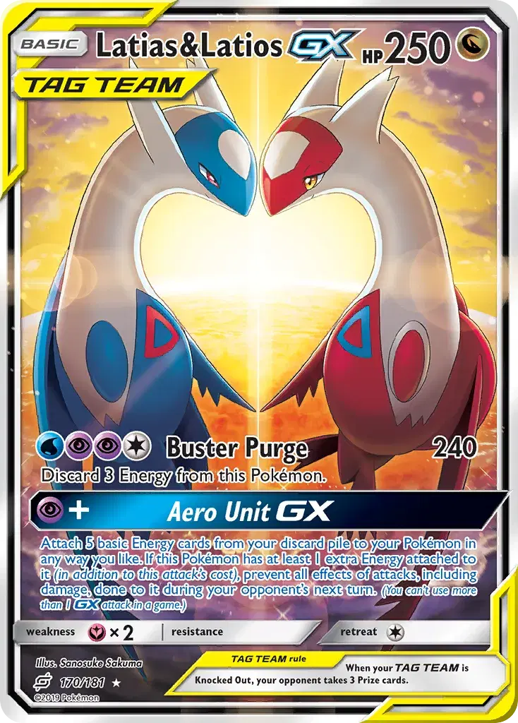 Latias & Latios-GX Team Up 170