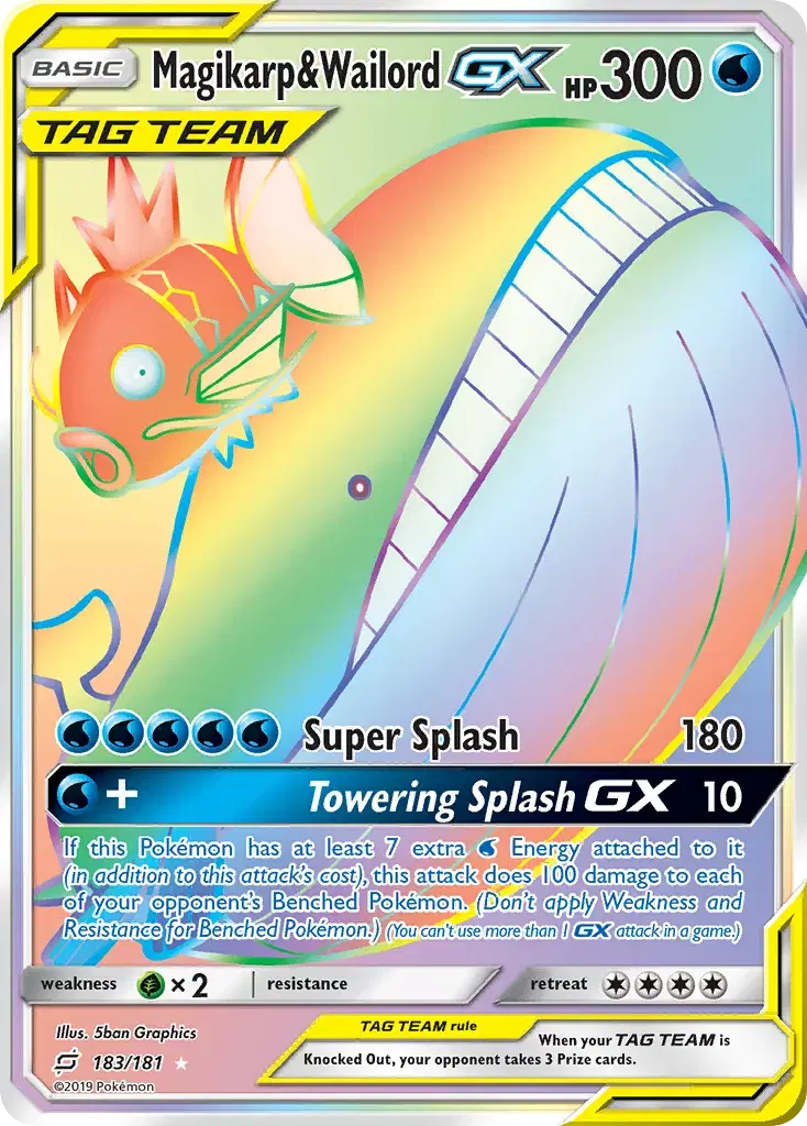 Magikarp & Wailord-GX Team Up 183