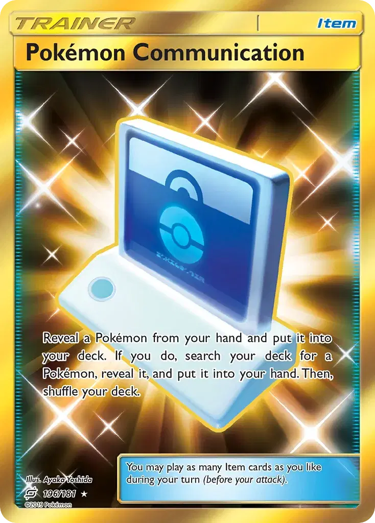 Pokémon Communication Team Up 196