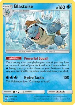 Blastoise Team Up