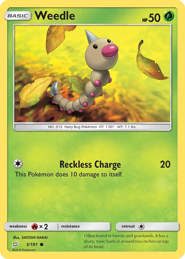 Weedle Team Up 3