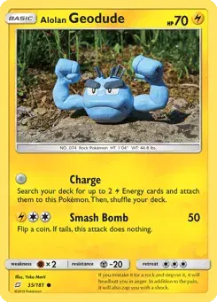 Alolan Geodude Team Up