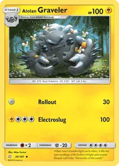 Alolan Graveler Team Up
