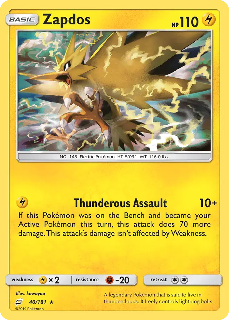 Zapdos Team Up 40