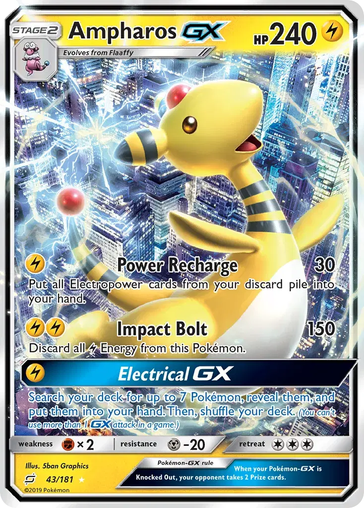 Ampharos-GX Team Up 43