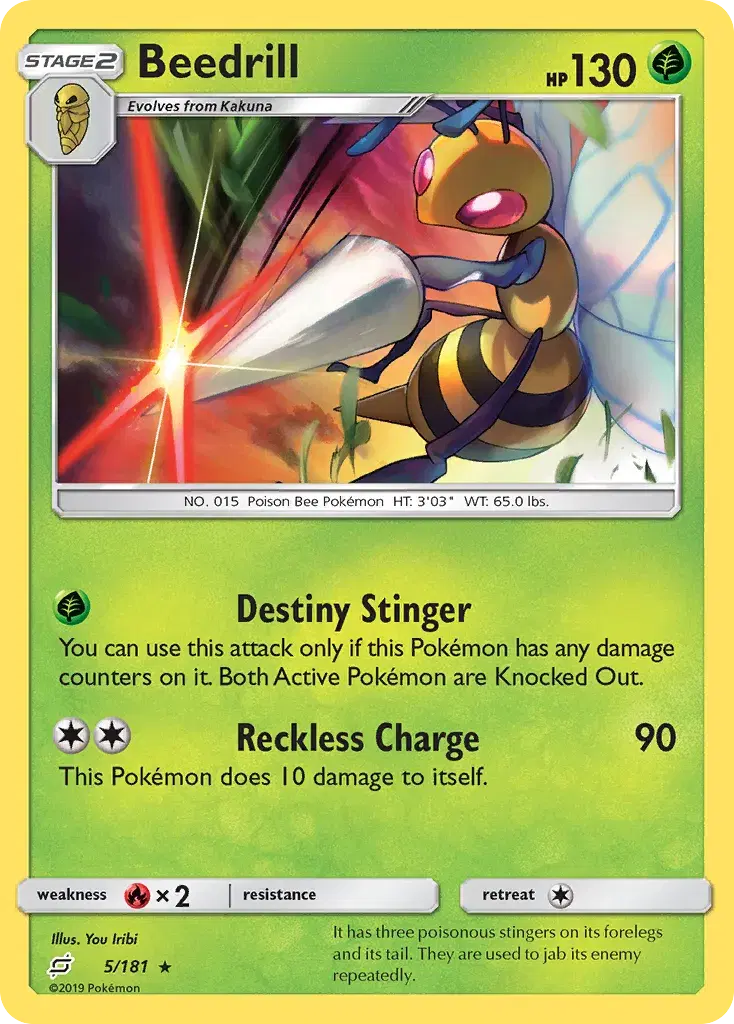 Beedrill Team Up 5