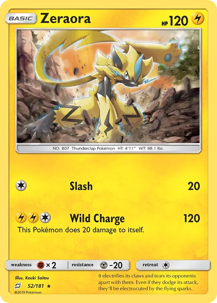 Zeraora Team Up 52