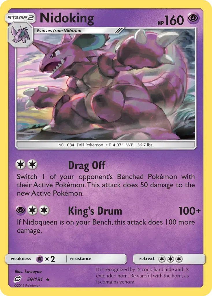 Nidoking Team Up 59