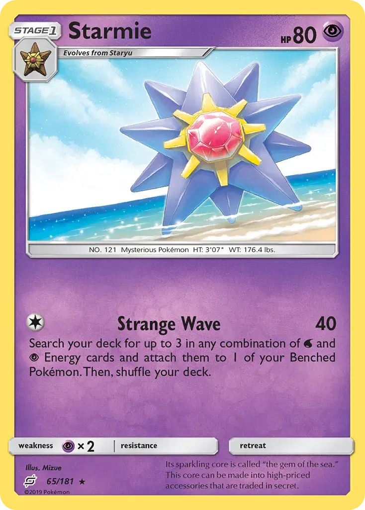 Starmie Team Up 65