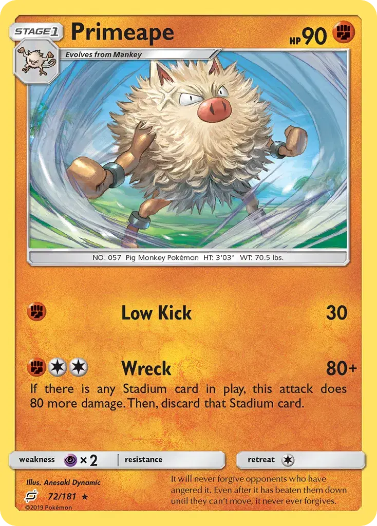 Primeape Team Up 72