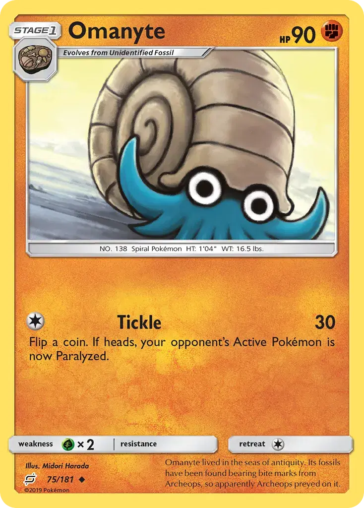 Omanyte Team Up 75
