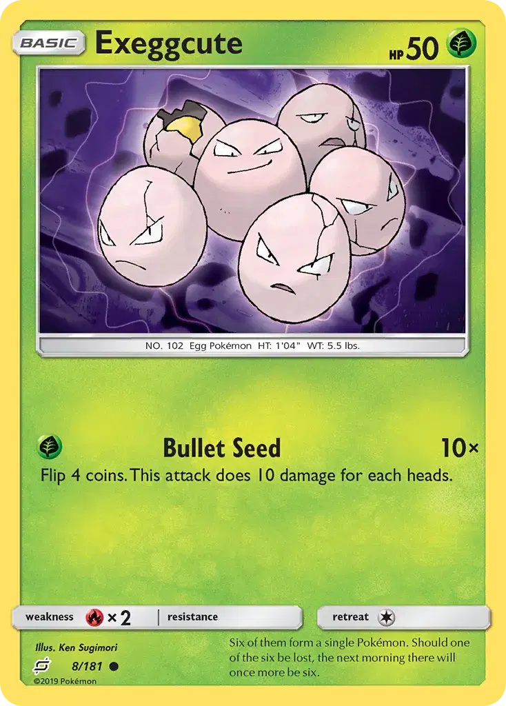 Exeggcute Team Up 8