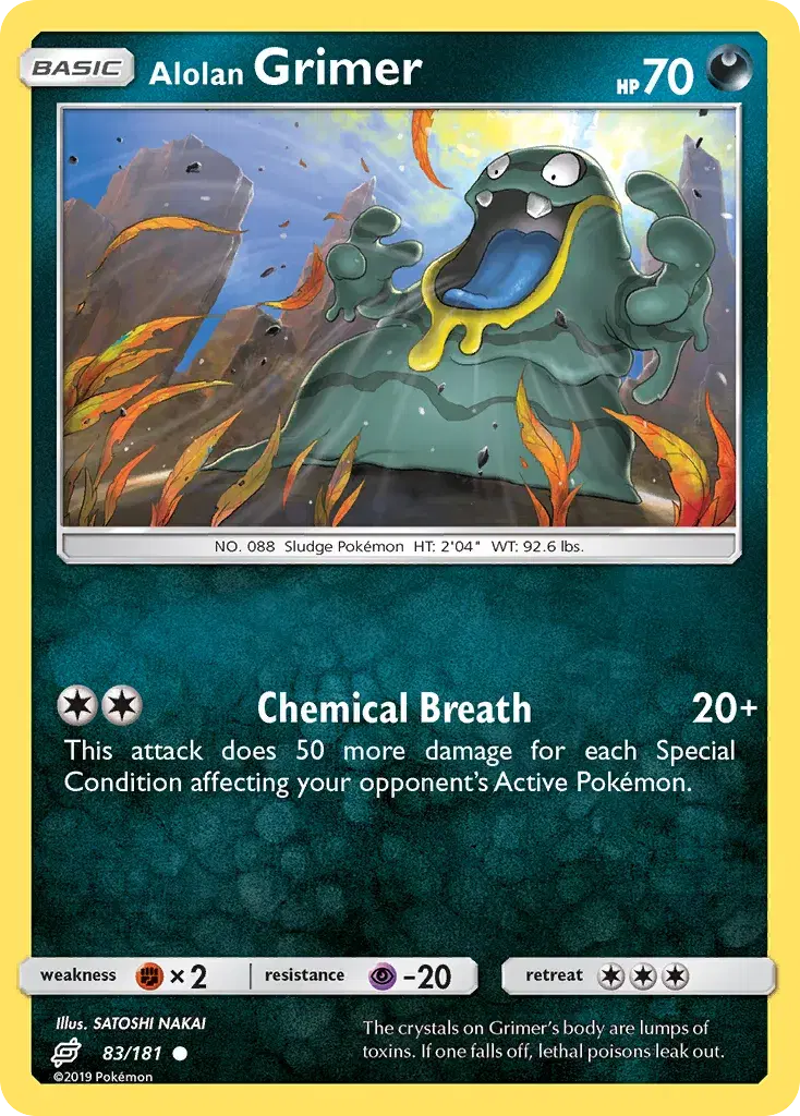 Alolan Grimer Team Up 83