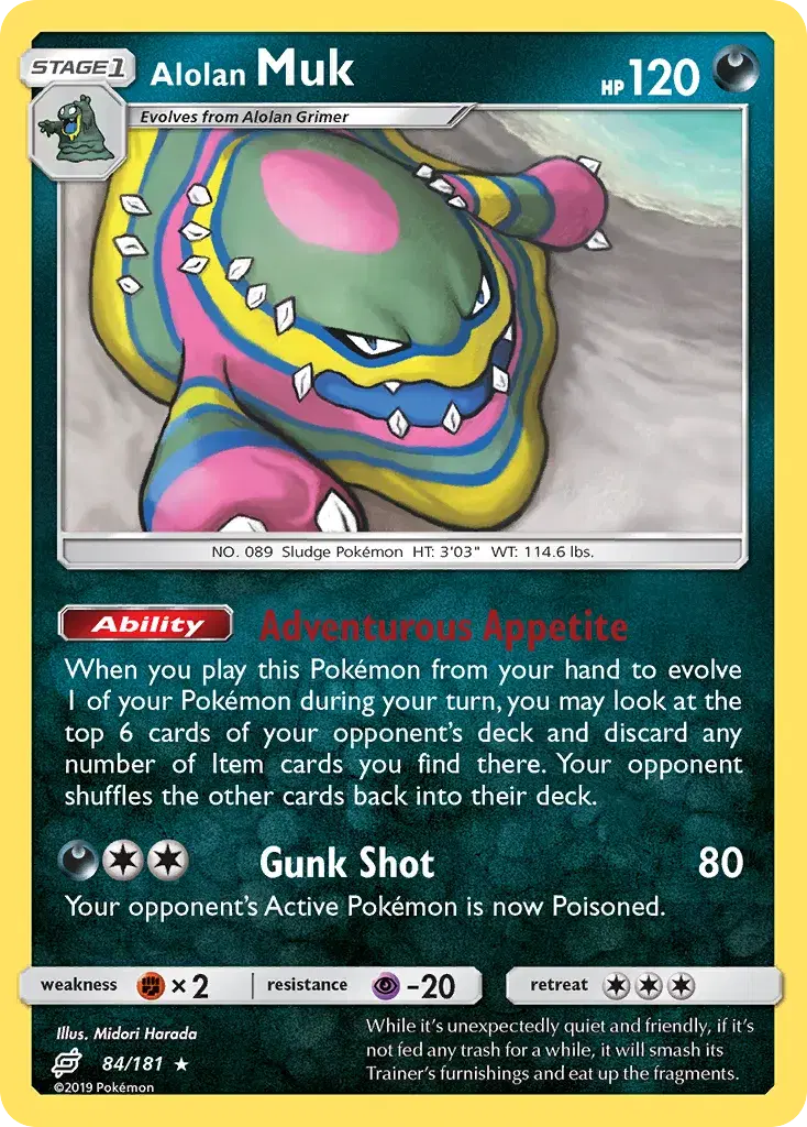 Alolan Muk Team Up 84