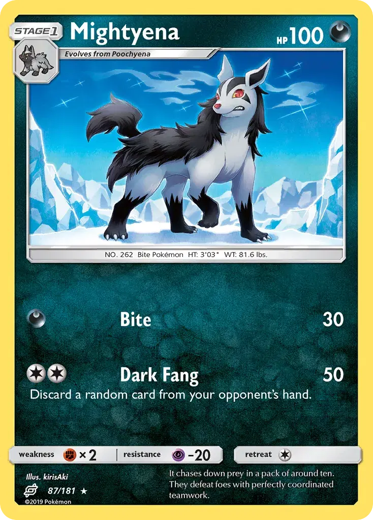 Mightyena Team Up 87
