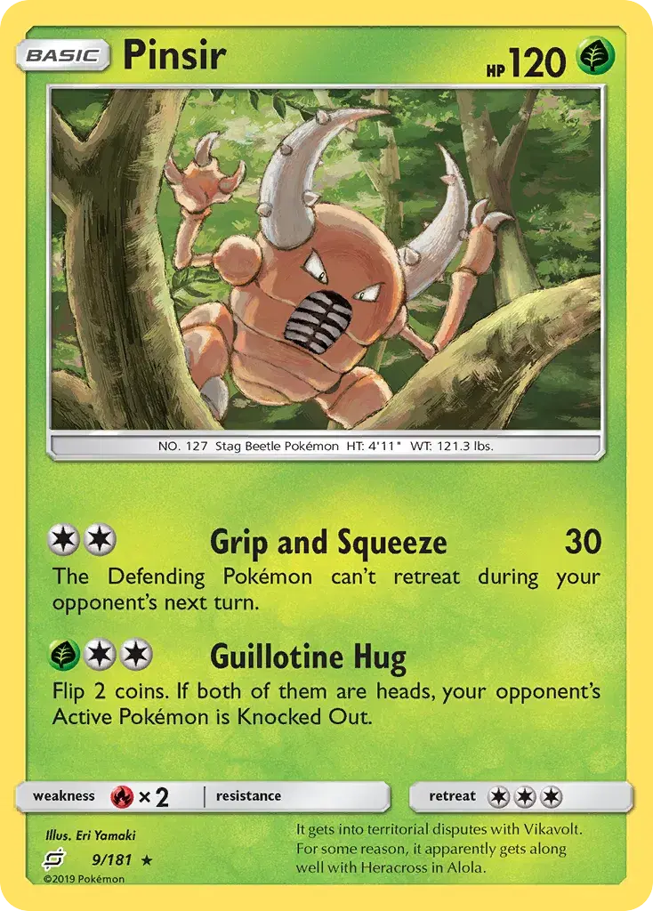 Pinsir Team Up 9