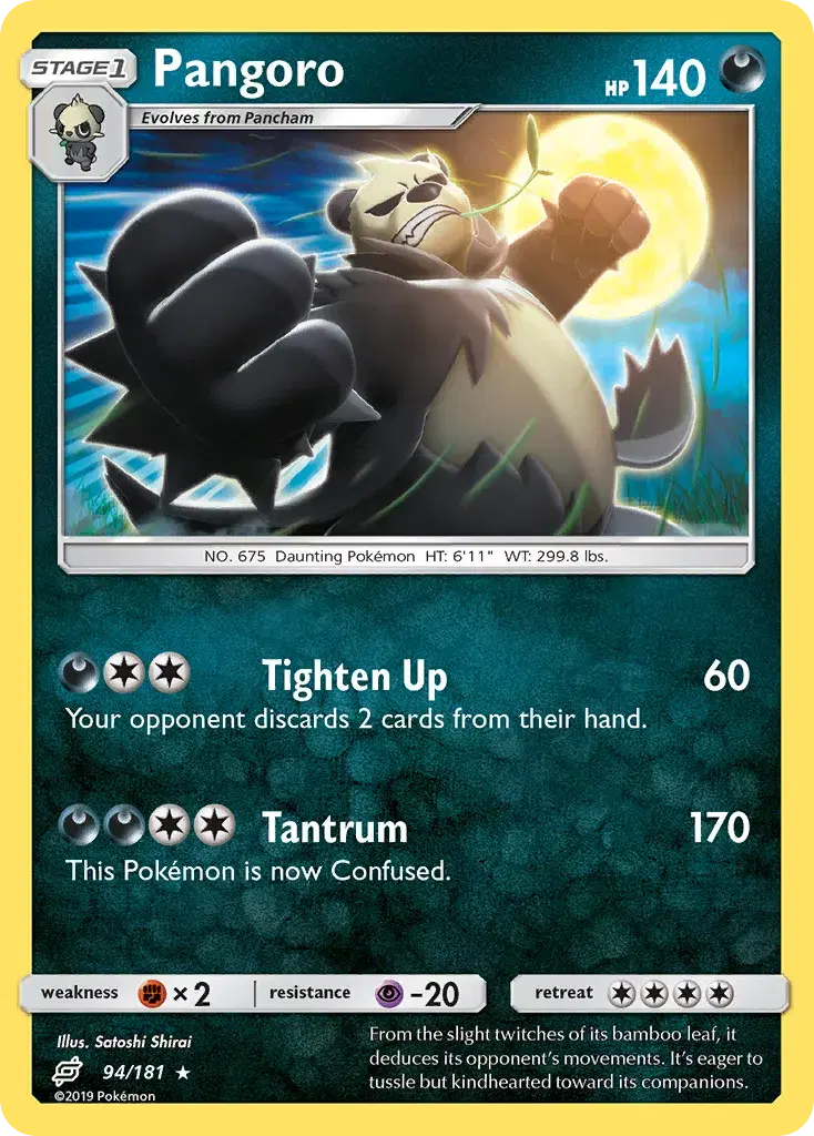 Pangoro Team Up 94