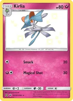 Kirlia Hidden Fates Shiny Vault
