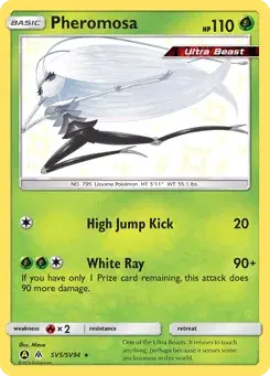 Pheromosa Hidden Fates Shiny Vault