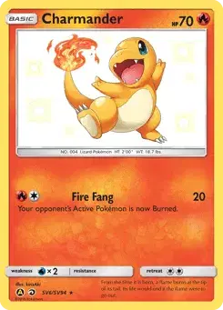 Charmander Hidden Fates Shiny Vault