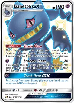 Banette-GX Hidden Fates Shiny Vault