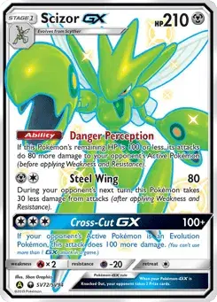 Scizor-GX Hidden Fates Shiny Vault