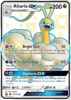 Altaria-GX Hidden Fates Shiny Vault