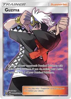 Guzma Hidden Fates Shiny Vault