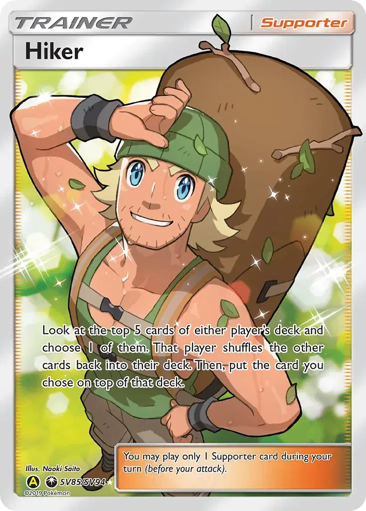 Hiker Hidden Fates Shiny Vault SV85